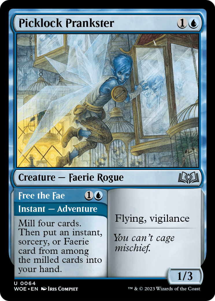 Picklock Prankster (WOE-064) [Wilds of Eldraine]
