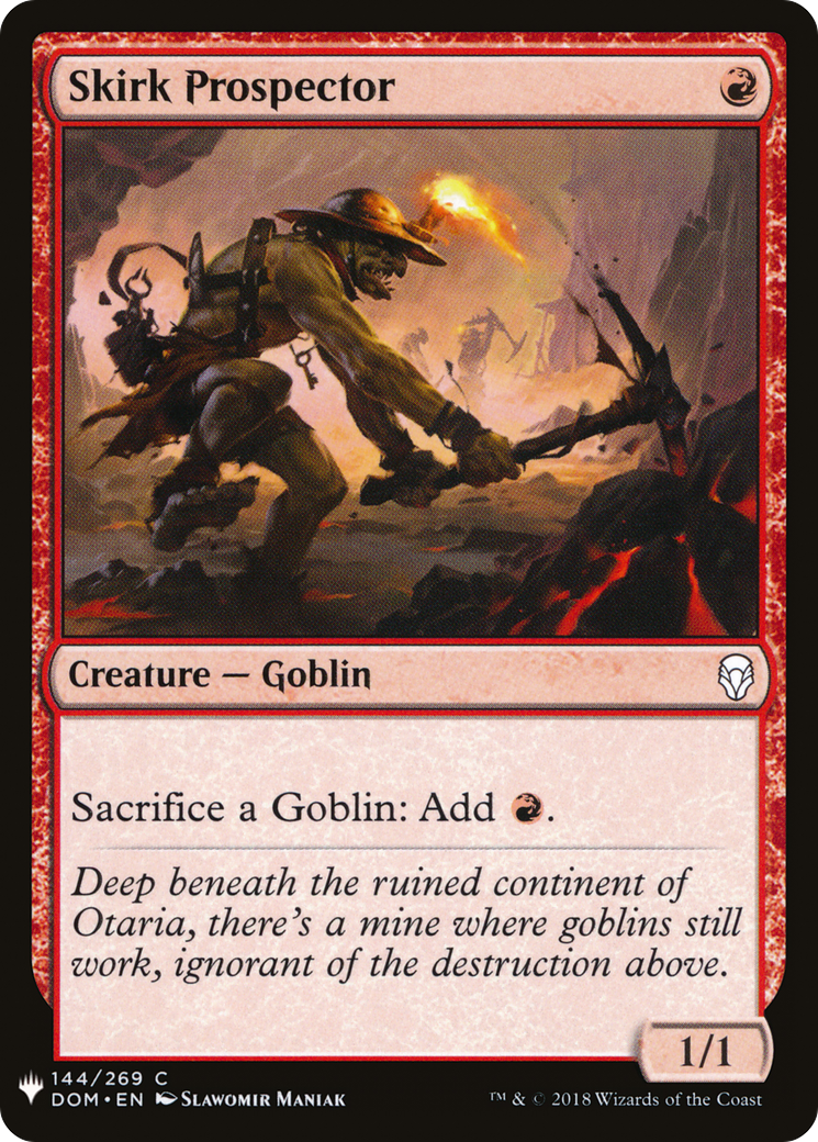 Skirk Prospector (LIST-144) [The List]