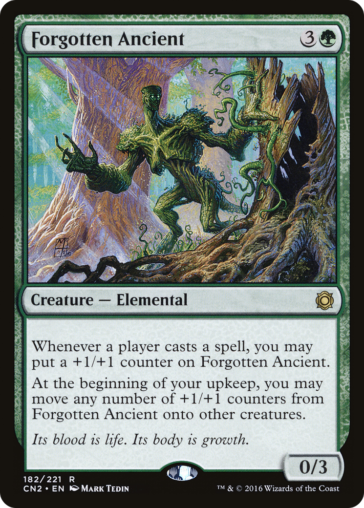 Forgotten Ancient (CN2-182) [Conspiracy: Take the Crown] Foil