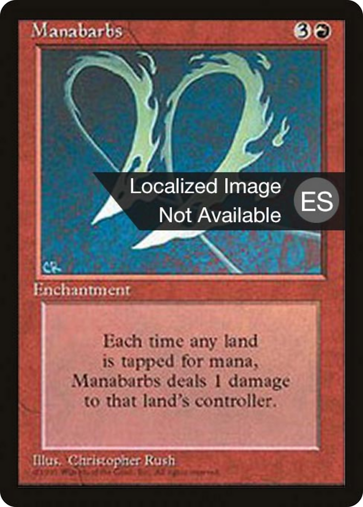 Manabarbs [Fourth Edition Foreign Black Border]