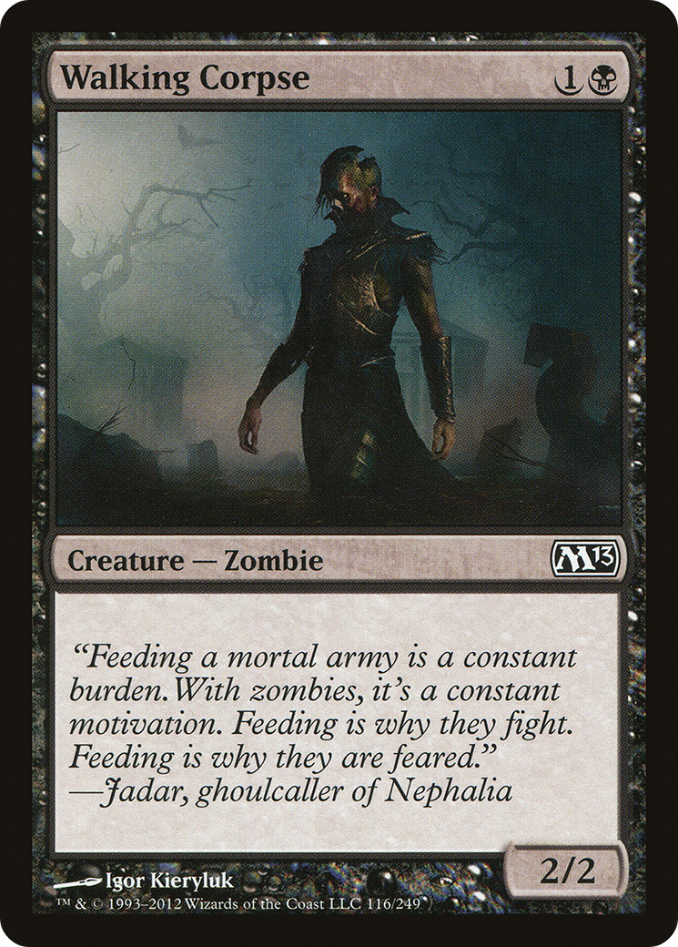 Walking Corpse (M13-116) [Magic 2013]