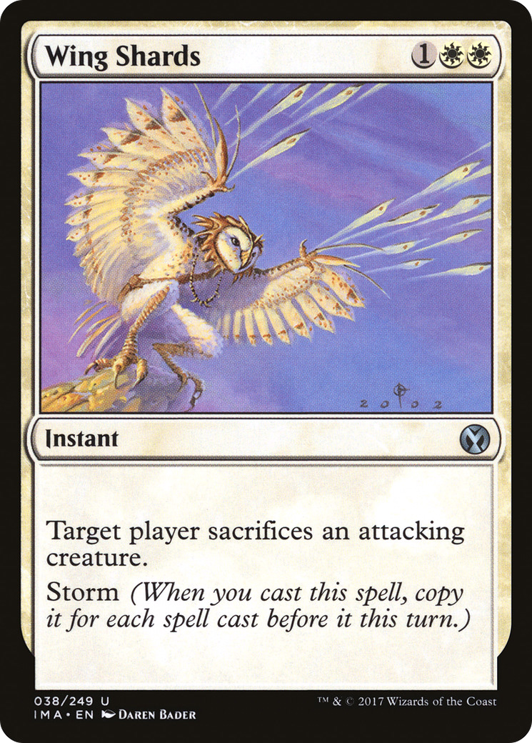Wing Shards (IMA-038) [Iconic Masters] Foil