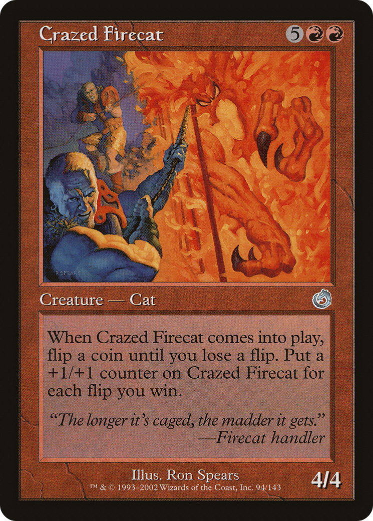 Crazed Firecat (TOR-094) [Torment]