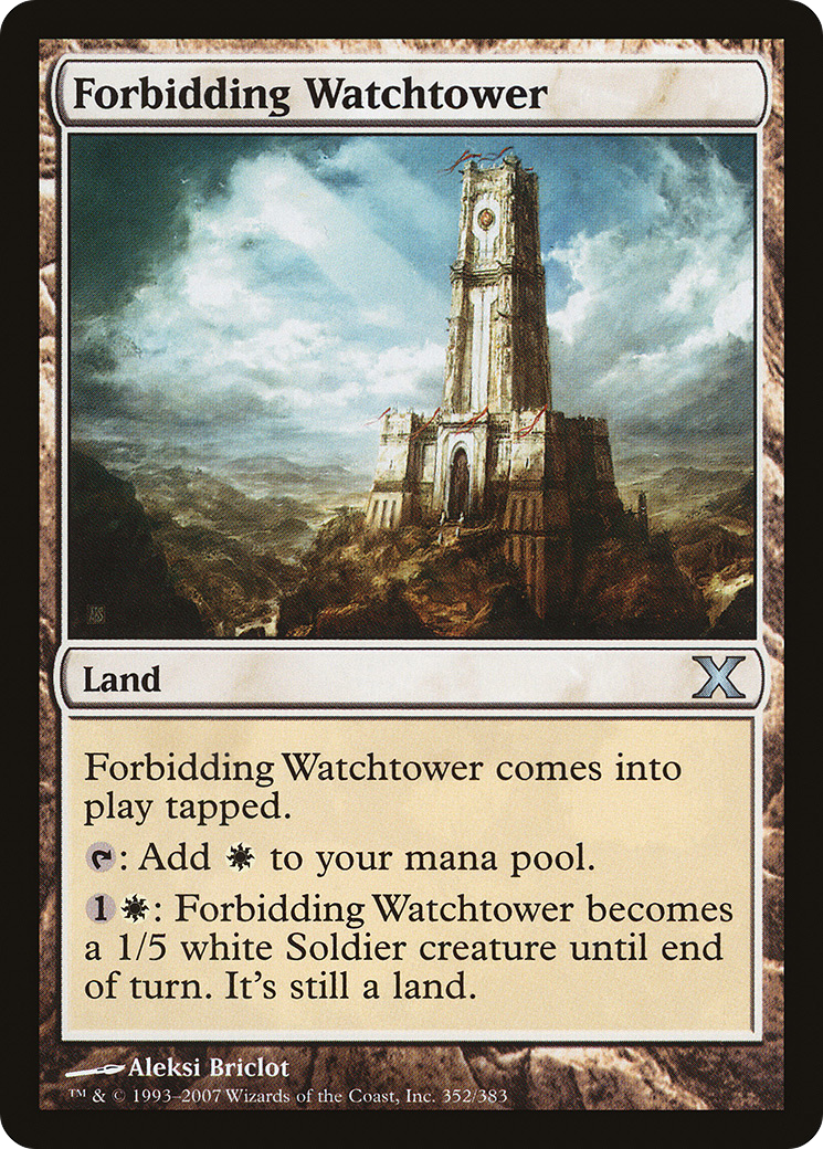 Forbidding Watchtower (10E-352) [Tenth Edition]