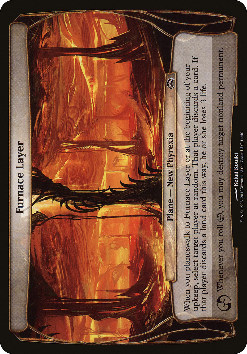 Furnace Layer (Planechase 2012) (OVER-014) [Planechase 2012 Planes]