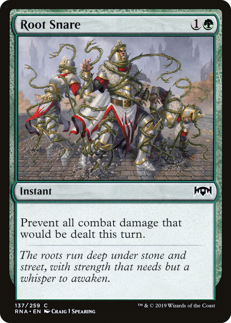Root Snare (RNA-137) [Ravnica Allegiance] Foil