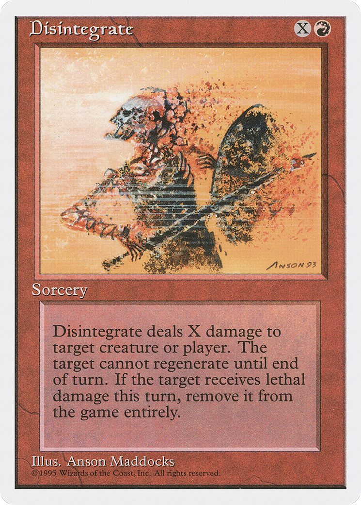 Disintegrate (4ED-203) [Fourth Edition]