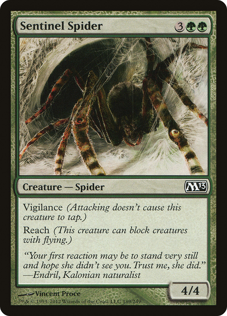 Sentinel Spider (M13-189) [Magic 2013]