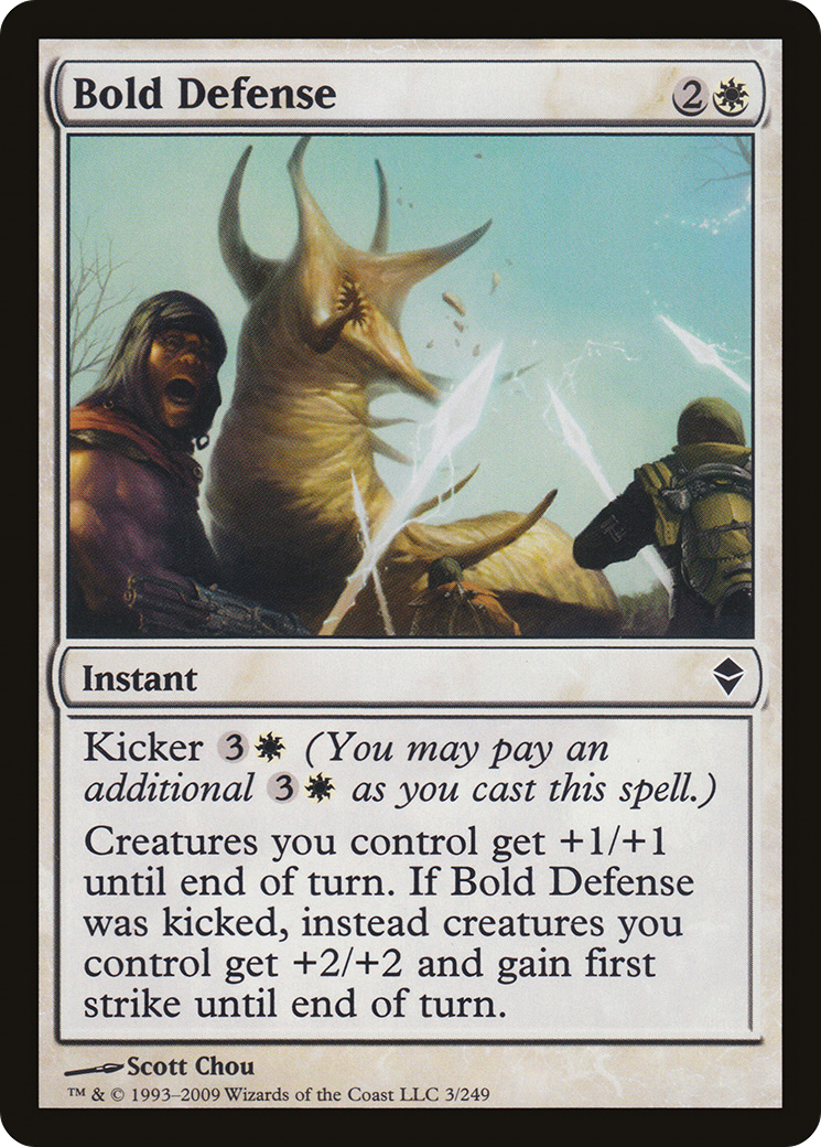 Bold Defense (ZEN-003) [Zendikar]