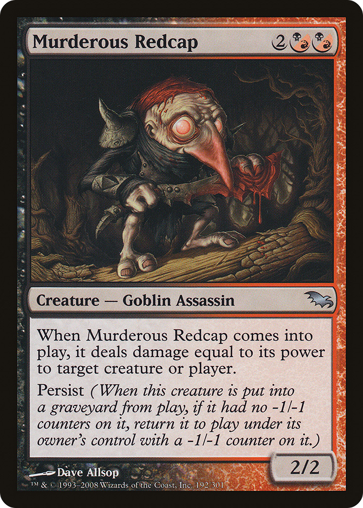 Murderous Redcap (SHM-192) [Shadowmoor]