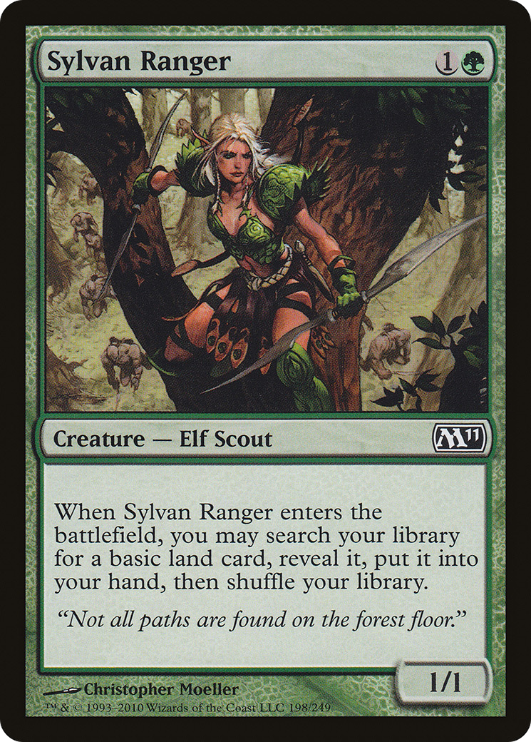 Sylvan Ranger (M11-198) [Magic 2011]
