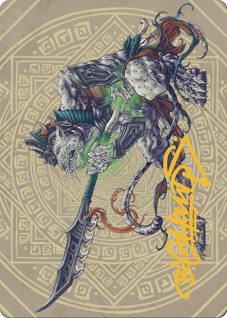 Kutzil, Malamet Exemplar // Kutzil, Malamet Exemplar (ALCI-050) (Borderless) [The Lost Caverns of Ixalan Art Series] Foil
