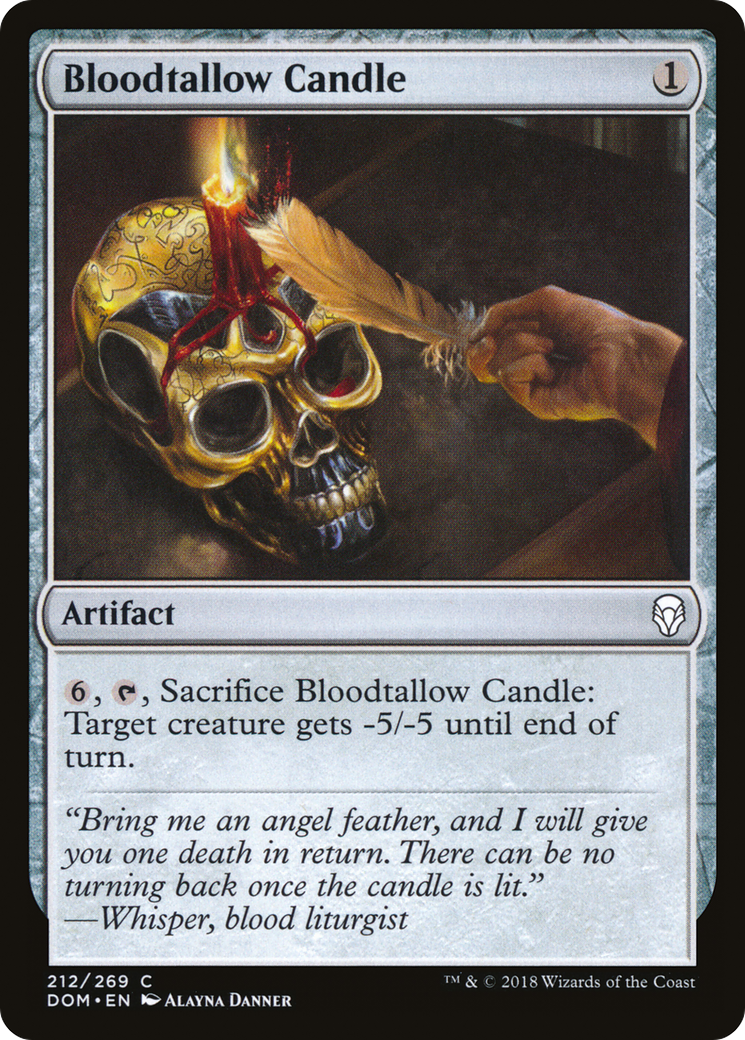Bloodtallow Candle (DOM-212) [Dominaria]