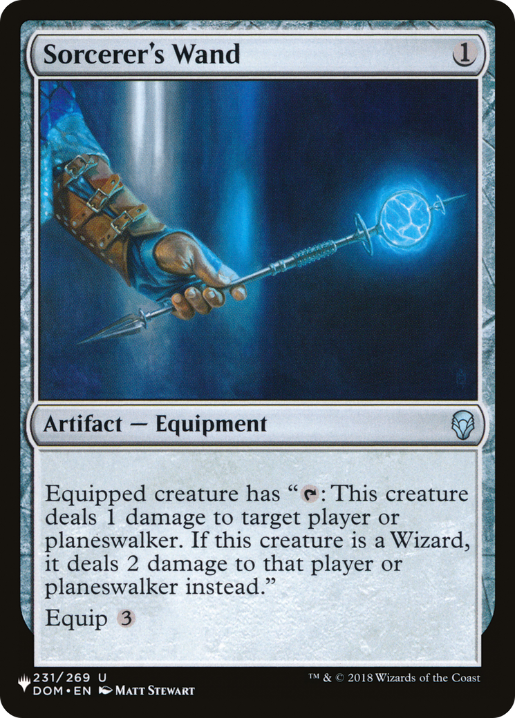 Sorcerer's Wand - The List [The List]