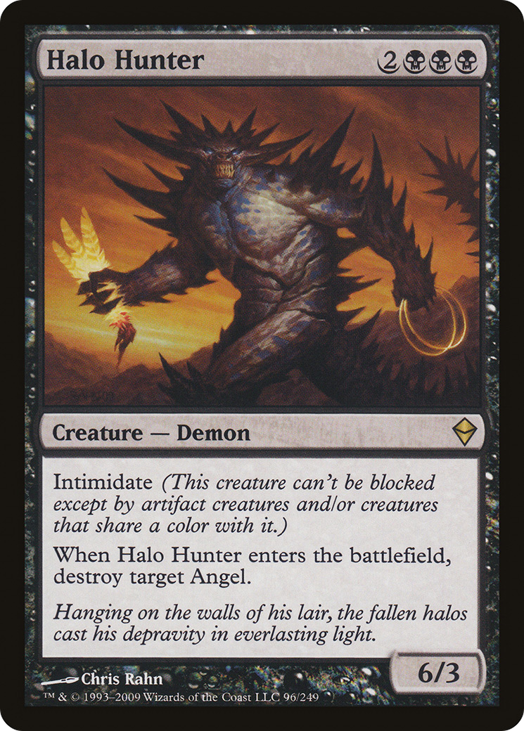 Halo Hunter (ZEN-096) [Zendikar] Foil