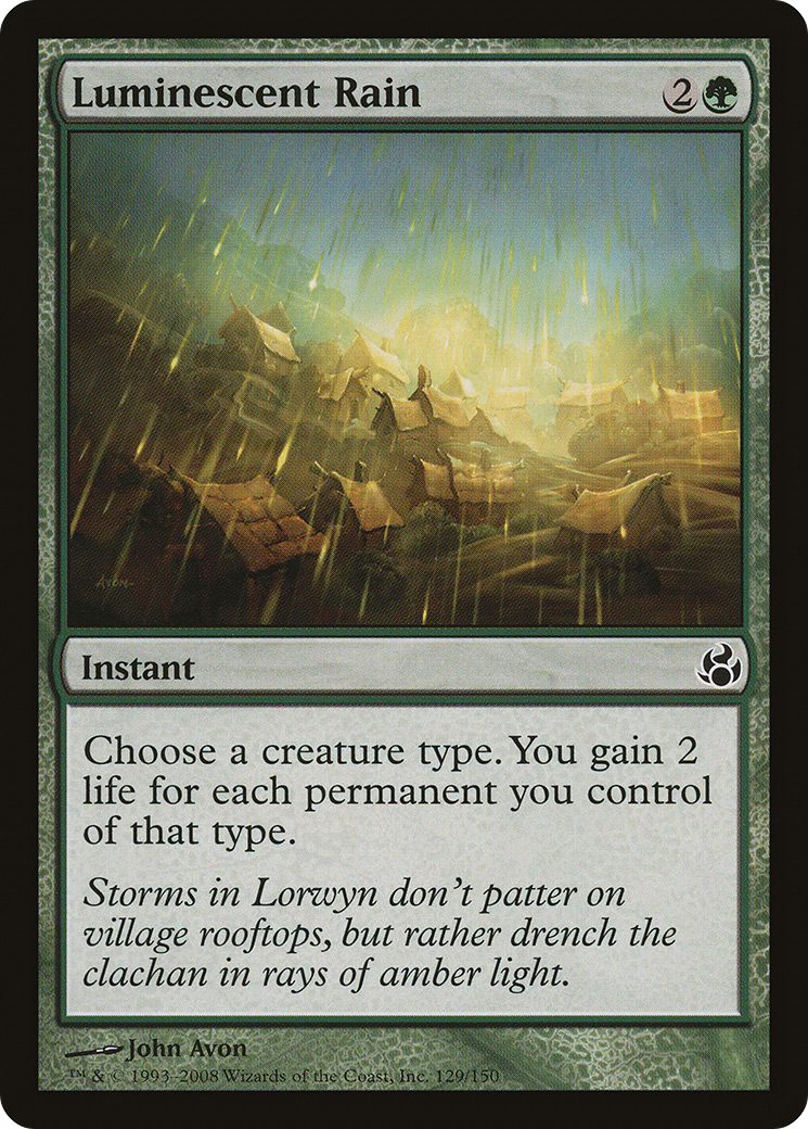 Luminescent Rain (MOR-129) [Morningtide]