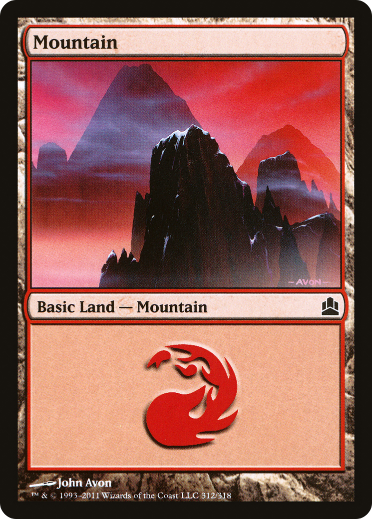 Mountain (CMD-312) [Commander 2011]