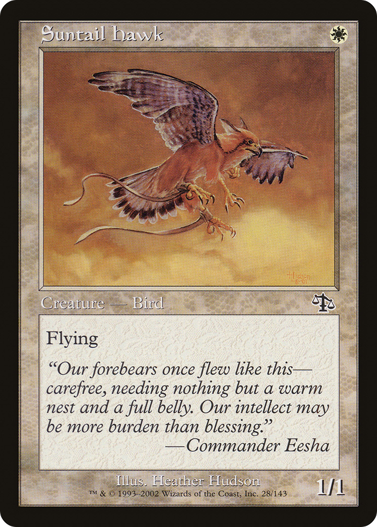 Suntail Hawk (JUD-028) [Judgment] Foil