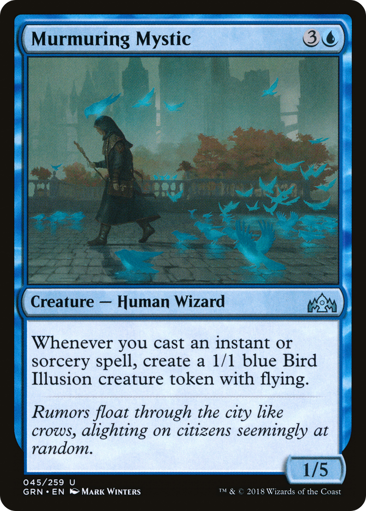 Murmuring Mystic (GRN-045) [Guilds of Ravnica]