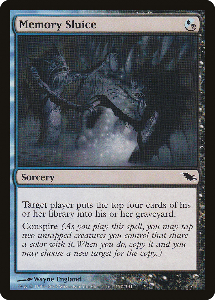 Memory Sluice (SHM-170) [Shadowmoor] Foil