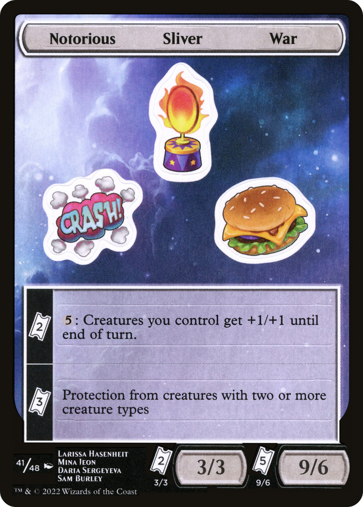 Notorious Sliver War [Unfinity]