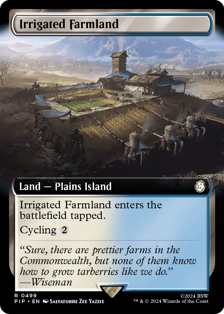 Irrigated Farmland (Extended Art) (PIP-499) [Fallout]