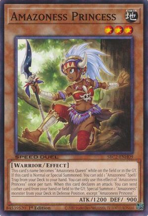 Amazoness Princess (Common) (SBC2-ENH09) - Speed Duel: Battle City Finals 1st Edition