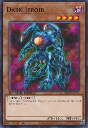 Dark Jeroid (Common) (SBC2-END12) - Speed Duel: Battle City Finals 1st Edition