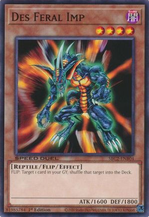 Des Feral Imp (Common) (SBC2-ENB04) - Speed Duel: Battle City Finals 1st Edition