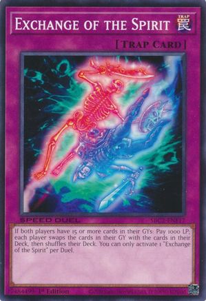 Exchange of the Spirit (Common) (SBC2-ENF17) - Speed Duel: Battle City Finals 1st Edition