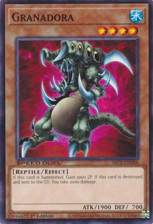 Granadora (Common) (SBC2-END08) - Speed Duel: Battle City Finals 1st Edition