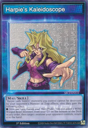 Harpie's Kaleidoscope (Common) (SBC2-ENS16) - Speed Duel: Battle City Finals 1st Edition