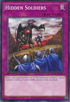 Hidden Soldiers (Common) (SBC2-END19) - Speed Duel: Battle City Finals 1st Edition