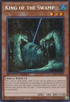 King of the Swamp (Prismatic Secret Rare) (SBC2-ENI23) - Speed Duel: Battle City Finals 1st Edition