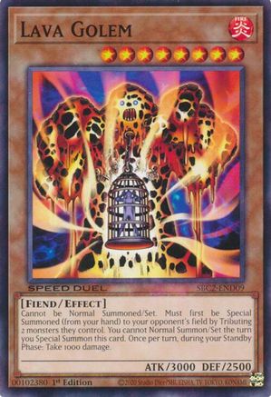 Lava Golem (Common) (SBC2-END09) - Speed Duel: Battle City Finals 1st Edition