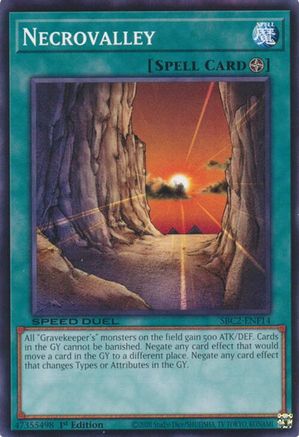 Necrovalley (Common) (SBC2-ENF14) - Speed Duel: Battle City Finals 1st Edition