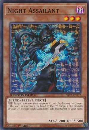 Night Assailant (Common) (SBC2-ENE12) - Speed Duel: Battle City Finals 1st Edition