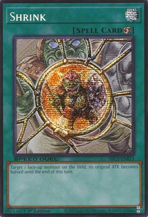 Shrink (Prismatic Secret Rare) (SBC2-ENB11) - Speed Duel: Battle City Finals 1st Edition
