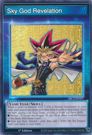 Sky God Revelation (Common) (SBC2-ENS01) - Speed Duel: Battle City Finals 1st Edition