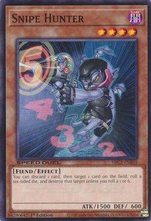 Snipe Hunter (Common) (SBC2-ENE05) - Speed Duel: Battle City Finals 1st Edition