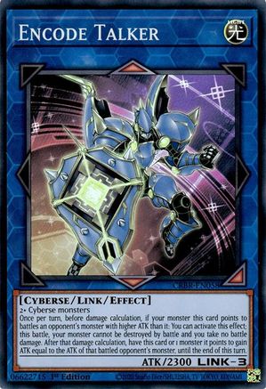 Encode Talker (Super Rare) (CRBR-EN058) - Crossover Breakers 1st Edition