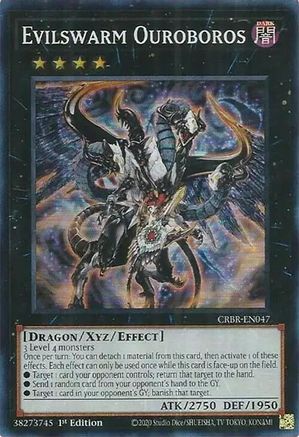 Evilswarm Ouroboros (Super Rare) (CRBR-EN047) - Crossover Breakers 1st Edition