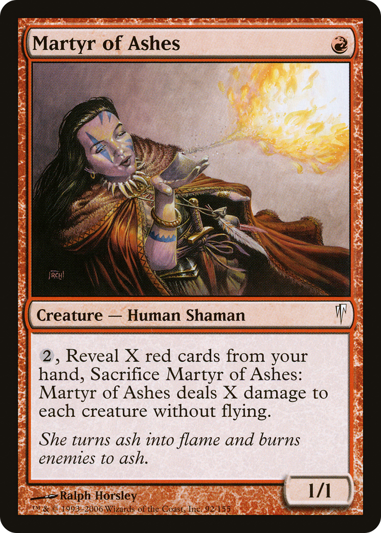 Martyr of Ashes (CSP-092) [Coldsnap]