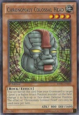 Chronomaly Colossal Head (Rare) (REDU-EN010) - Return of the Duelist Unlimited