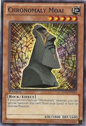 Chronomaly Moai (Common) (REDU-EN014) - Return of the Duelist 1st Edition