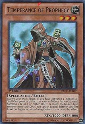 Temperance of Prophecy (Super Rare) (REDU-EN017) - Return of the Duelist Unlimited