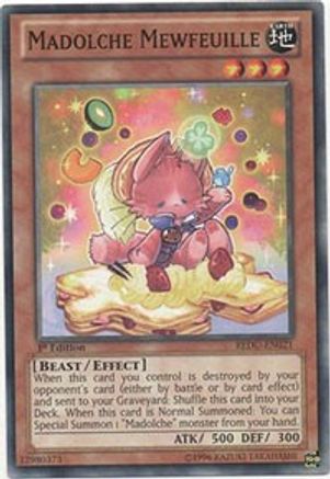 Madolche Mewfeuille (Common) (REDU-EN021) - Return of the Duelist Unlimited