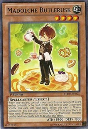 Madolche Butlerusk (Common) (REDU-EN025) - Return of the Duelist 1st Edition