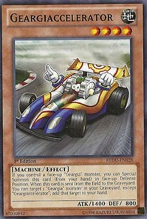 Geargiaccelerator (Common) (REDU-EN028) - Return of the Duelist 1st Edition