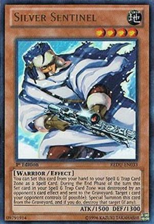 Silver Sentinel (Ultra Rare) (REDU-EN033) - Return of the Duelist Unlimited
